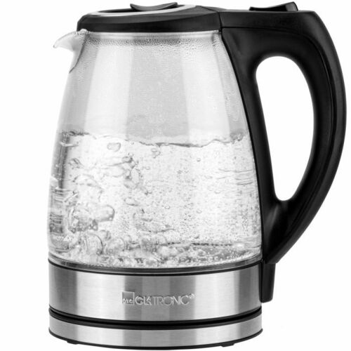 CLATRONIC Glas-Wasserkocher 1,7L CTC WKS 3744 G inox