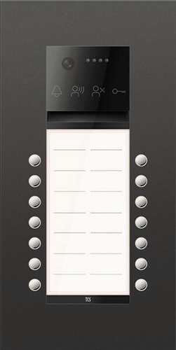 TCS Tür Control PES PRO IP Vid. Außenst. 14T UP R7016 AVU400214-0017 TCS Tür Control PES PRO IP Vid. Außenst. 14T UP R7016 AVU400214-0017