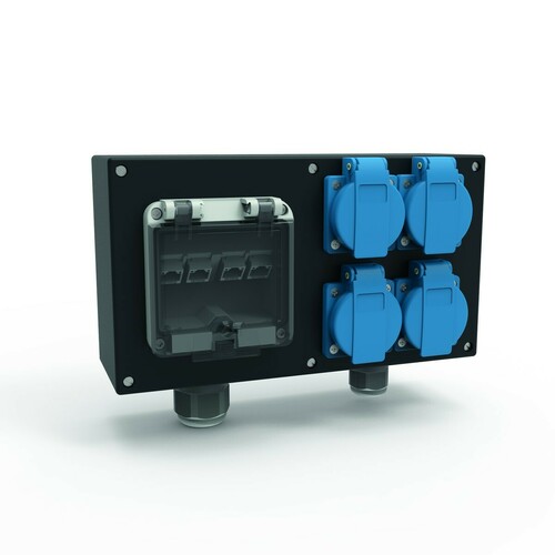 Bals Elektrotech. CEE-Steckdosen-Kombination 5401046