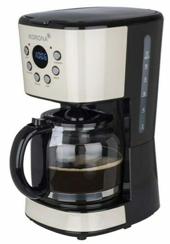 Korona electric Kaffeeautomat 1,5L,LCD Display 10667 creme