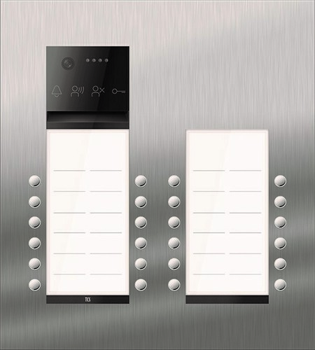 TCS Tür Control PES PRO IP Video Außenstat. 24T/2 UP AVU400424-0030 TCS Tür Control PES PRO IP Video Außenstat. 24T/2 UP AVU400424-0030