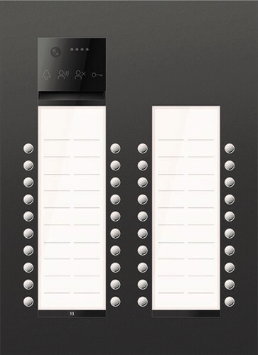 TCS Tür Control PES PRO IP Vid. Außenst. 40T/2 UP R7016 AVU400440-0017