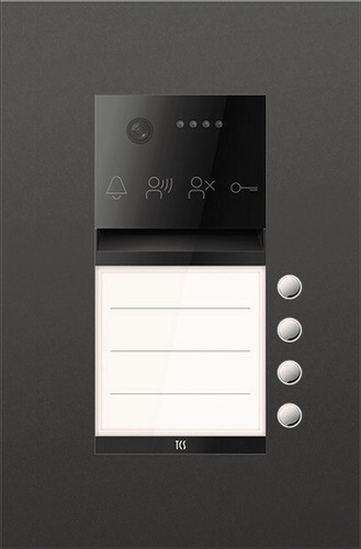 TCS Tür Control PES PRO Video Außenstat. 4T UP R7016 AVU600104-0017