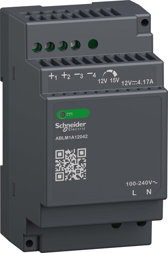 Schneider Electric Spannungsversorgung 12VDC, 4,2A, 50W ABLM1A12042
