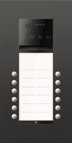 TCS Tür Control PES PRO Video Außenstat. 12T UP R7016 AVU600212-0017
