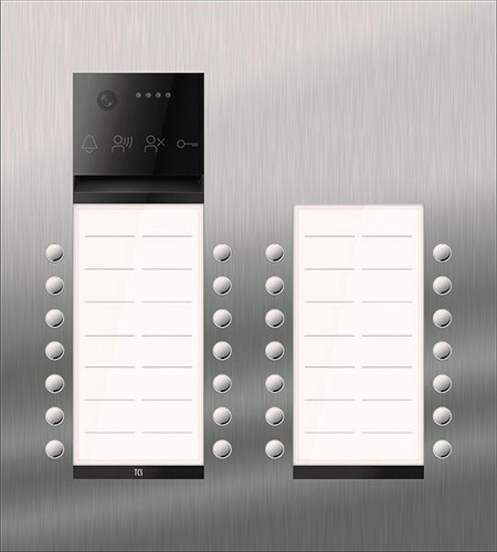 TCS Tür Control PES PRO Video Außenstation 28T/2 UP ES AVU600428-0030 TCS Tür Control PES PRO Video Außenstation 28T/2 UP ES AVU600428-0030