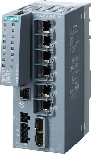 Siemens Dig.Industr. SCALANCE XC206-2SFP Managed, Layer 6AG1206-2BS00-7AC2