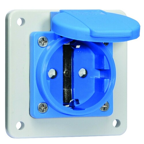 Bals Elektrotech. Schutzkontakt-Anbausteckdo 7110809 Bals Elektrotech. Schutzkontakt-Anbausteckdo 7110809