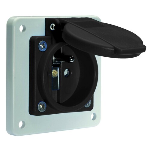 Bals Elektrotech. Schutzkontakt-Anbausteckdo 71123 Bals Elektrotech. Schutzkontakt-Anbausteckdo 71123