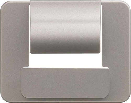 Busch-Jaeger Zentralscheibe platin PowerDock USB 6477-20