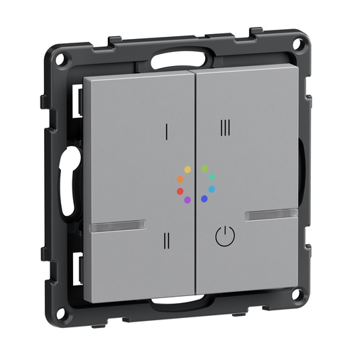 Legrand Seano m Netatmo Wandsender Farbe: Aluminium 765743