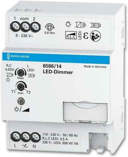 Busch-Jaeger Dimmer grau REG 6586/14