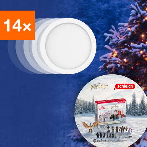 Ledvance X-MAS-Paket Downlight 14xDLUni+Adv.Kalend. XMASKIT14XDLUNIVD200 Ledvance X-MAS-Paket Downlight 14xDLUni+Adv.Kalend. XMASKIT14XDLUNIVD200