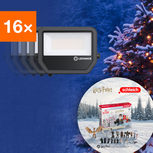 Ledvance X-MAS-Paket Floodlight 16xFL50+Adv.Kalender XMASKIT16XFL50P840BK Ledvance X-MAS-Paket Floodlight 16xFL50+Adv.Kalender XMASKIT16XFL50P840BK
