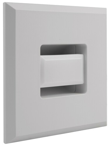 Megaman LED-Wandeinbauleuchte 830, eckig, weiß MM75341