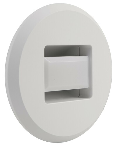 Megaman LED-Wandeinbauleuchte 830, rund, weiß MM75345