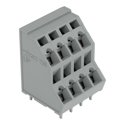 WAGO GmbH & Co. KG Doppelstock-Leiterplattenk lemme 736-105