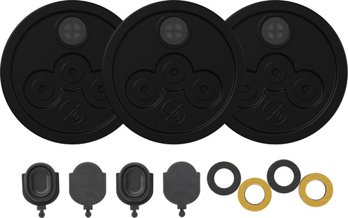 Gira Dichtungsset Gehäuse System 106 Schwarz 858500