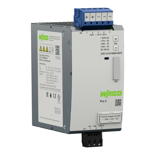 WAGO GmbH & Co. KG Stromversorgung Pro 2,1 phasig 2787-2147/000-070