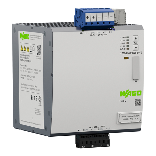 WAGO GmbH & Co. KG Stromversorgung Pro 2,3-phasig 2787-2348/000-070