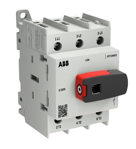 ABB Stotz S&J Lasttrennschalter OT+ 100 A,BG G2,3-polig OT100G2-3BS