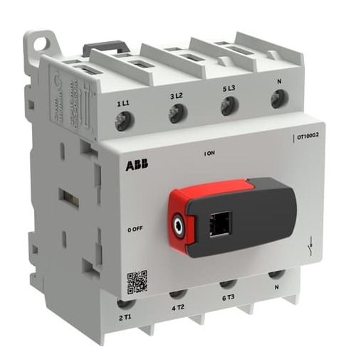 ABB Stotz S&J Lasttrennschalter OT+ 100A,BG G2,4-polig OT100G2-4BSN2/40