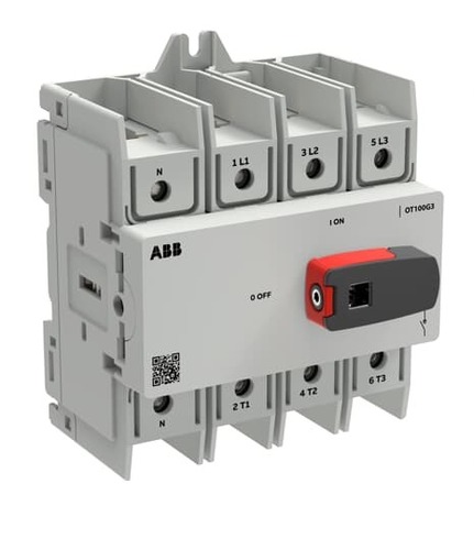 ABB Stotz S&J Lasttrennschalter OT+ 100 A,BG G3,4-polig OT100G3-4BSN1