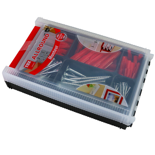 TOX-Dübel-Techn. Standard-SortimentAllround Monteur STK(VE132) TOX-Dübel-Techn. Standard-SortimentAllround Monteur STK(VE132)