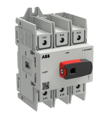 ABB Stotz S&J Lasttrennschalter OT+ 160 A,BG G3,3-polig OT160G3-3BS/32