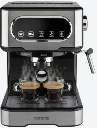 Gorenje Espresso-Maschine Siebträger,manuell ESCM15DBK