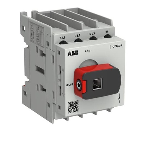 ABB Stotz S&J Lasttrennschalter OT+ 16 A,BG G1,4-polig OT16G1-4MQN2
