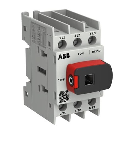 ABB Stotz S&J Lasttrennschalter OT+ 25 A,BG G1,3-polig OT25G1-3BS/48
