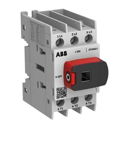 ABB Stotz S&J Lasttrennschalter OT+ 40 A,BG G1,3-polig OT40G1-3BS/48