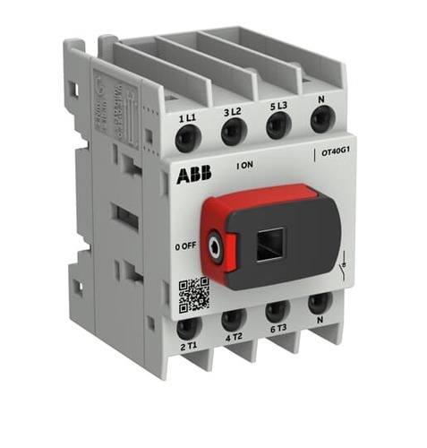 ABB Stotz S&J Lasttrennschalter OT+ 40 A,BG G1,4-polig OT40G1-4BQN2 ABB Stotz S&J Lasttrennschalter OT+ 40 A,BG G1,4-polig OT40G1-4BQN2