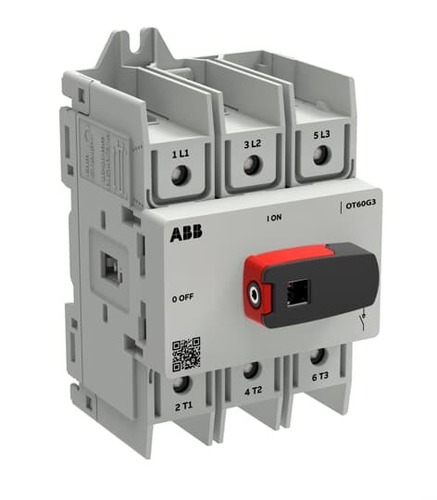 ABB Stotz S&J Lasttrennschalter OT+ 60 A,BG G3,3-polig OT60G3-3BS ABB Stotz S&J Lasttrennschalter OT+ 60 A,BG G3,3-polig OT60G3-3BS