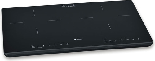 Severin Doppel-Induktionskochpl. Glaskeramik DK 1033 sw