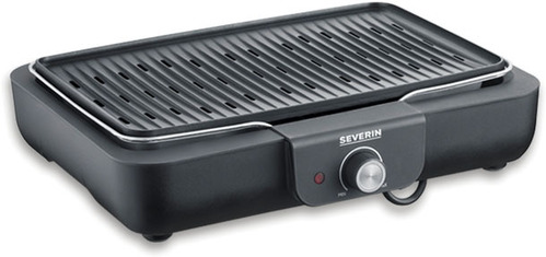 Severin Barbecue-Grill Tisch Aluminium-Druckguss PG 8556 sw