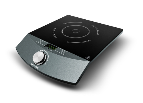 Hyundai Induktionskochefeld Einzelkochplatte HYUIND133 sw