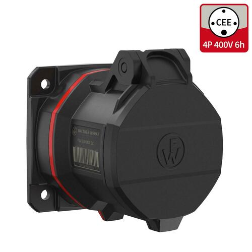 Walther Werke CEE NEO Anbaudose gerade 32A 4P 6h IP54 FW430406CC Walther Werke CEE NEO Anbaudose gerade 32A 4P 6h IP54 FW430406CC