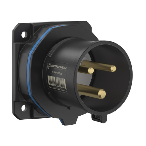 Walther Werke CEE NEO Anbaugerätestecker gerade 32A 3P 6h FW630306CC
