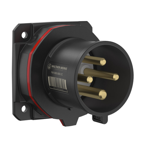 Walther Werke CEE NEO Anbaugerätestecker gerade 32A 4P 6h FW630406CC