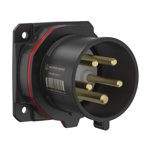 Walther Werke CEE NEO Anbaugeätestecker gerade 32A 5P 6h FW630506CC