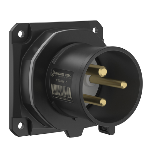 Walther Werke CEE NEO Anbaugerätestecker gerade 32A 3P 1h FW631301CC