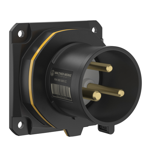 Walther Werke CEE NEO Anbaugerätestecker gerade 32A 3P 4h FW631304CC
