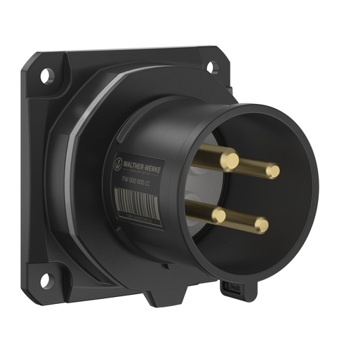 Walther Werke CEE NEO Anbaugerätestecker gerade 32A 4P 1h FW631401CC