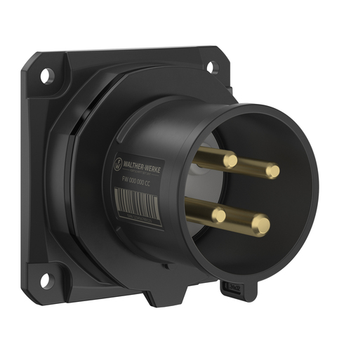 Walther Werke CEE NEO Anbaugerätestecker gerade 32A 4P 7h FW631407CC