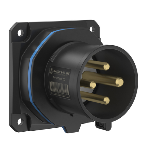 Walther Werke CEE NEO Anbaugerätestecker gerade 32A 4P 9h FW631409CC