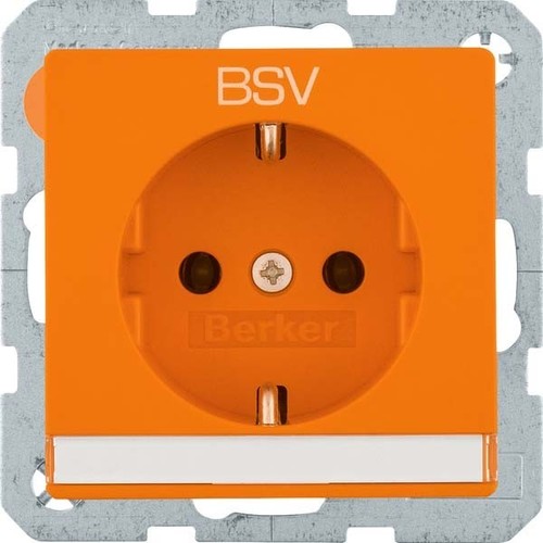 Berker Steckdose Schuko Aufd.BSV,Q.x or samt 47506024
