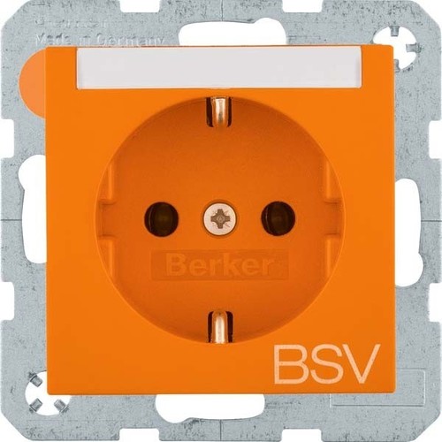 Berker Steckdose Schuko Aufdr.BSV,S.1 or 47508924