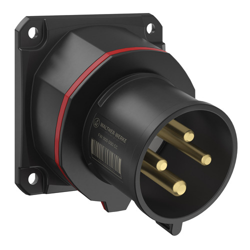 Walther Werke CEE NEO Anbaugerätestecker schräg 32A 4P 6h FW733406CC